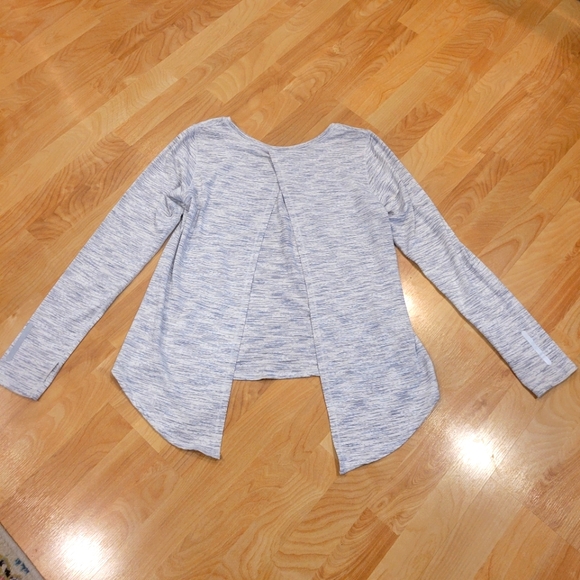 Zyia Ash Split Back Long Sleeve Top Size XXL - Picture 7 of 9